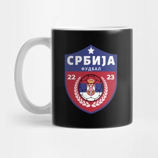 Serbia Football Mug